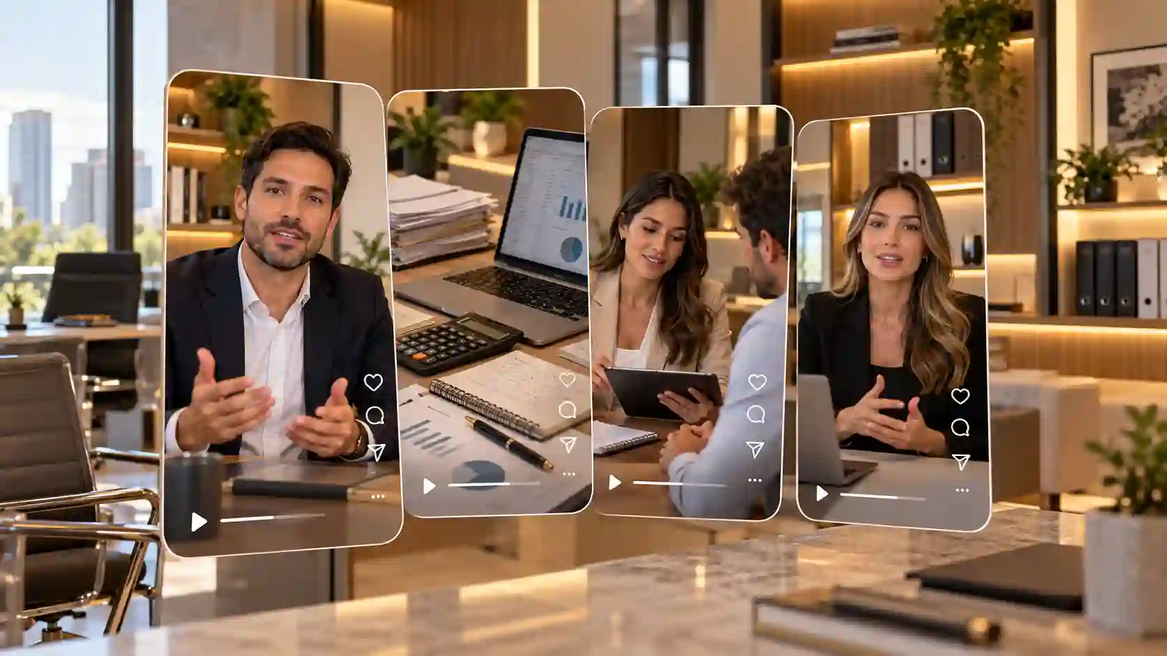 Ideias de vídeos para contadores