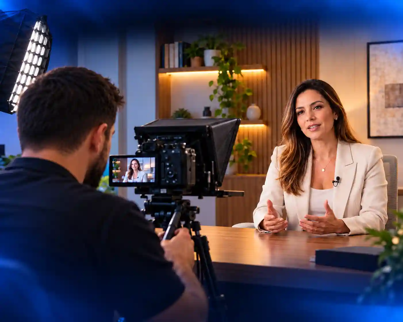 videomaker gravando vídeos para empresa em Curitiba